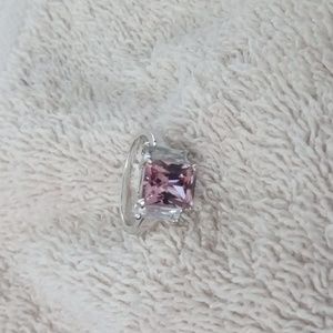 Ring with a pink stone. $8 or 3 for $20